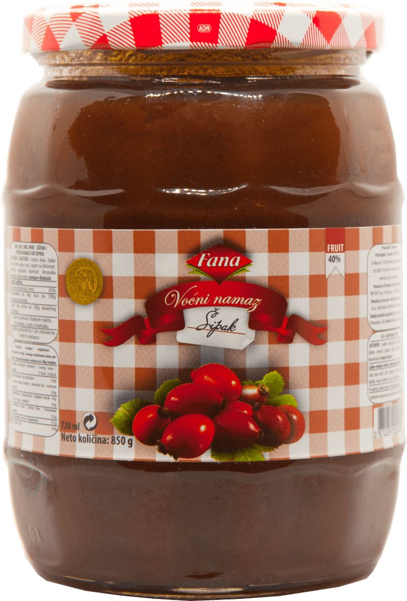 Voćni namaz od šipka 850g
